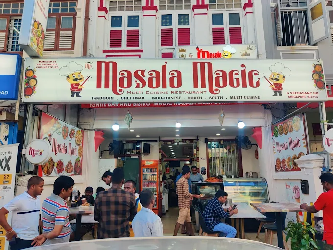Masala Magic Restaurant Interior